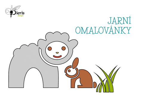 Originální jarní omalovánky