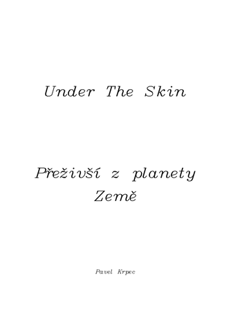 Planet Earth\'s Survivors CZ