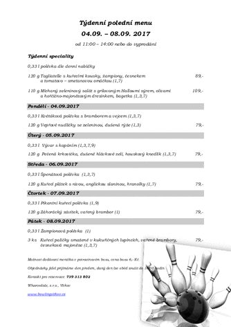 Menu 04.9. 08.9