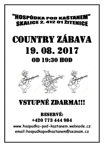 COUNTRY ZÁBAVA