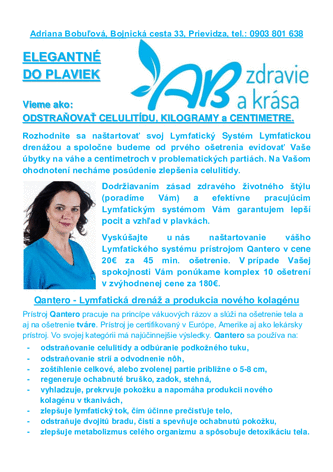 Leto a Lymfodrenáž