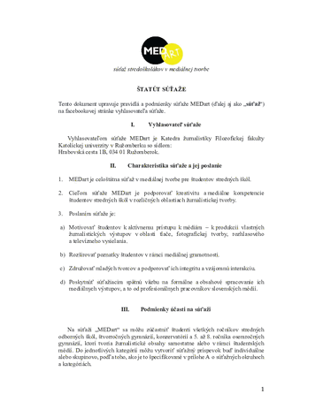 MEDart štatút súťaže (1)