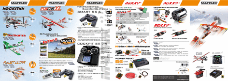 Katalog RC letadel MPX Multiplex 2017