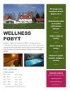 Wellness pobyt leták